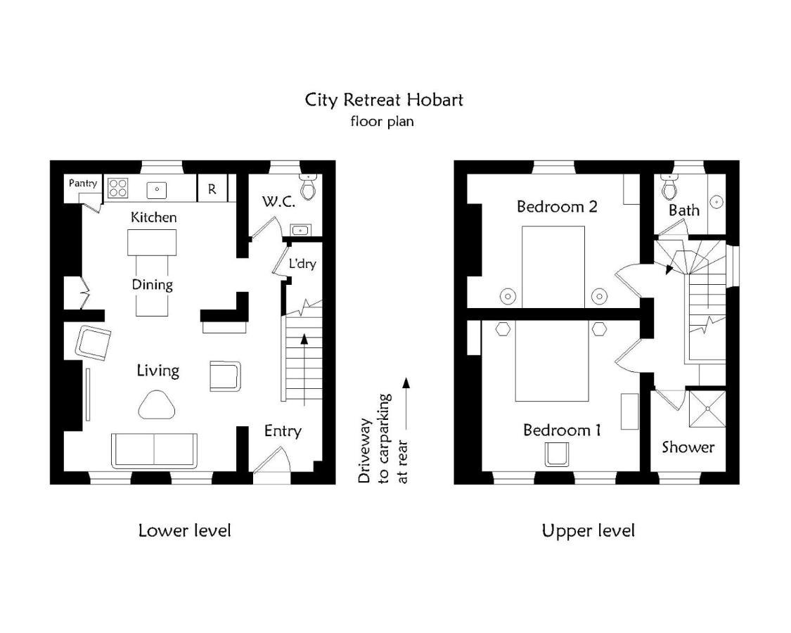 City Retreat 호바트 외부 사진